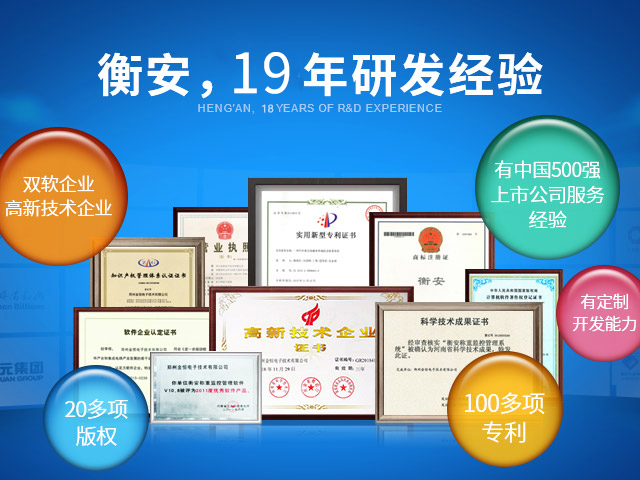 衡安，19年研发经验